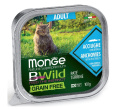 Паштет для кошек Monge Cat BWild Grain Free Anchovies (анчоус, овощи) (100 гр.)
