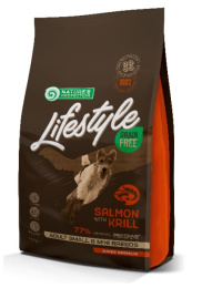 Сухой корм для собак Nature's Protection Lifestyle Mini Adult Dog (Лосось и криль)