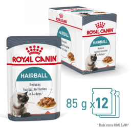 Влажный корм для кошек Royal Canin Hairball Care (соус)