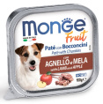 Паштет для собак Monge Fruit Dog Adult (ягненок, яблоко) (100 гр.)