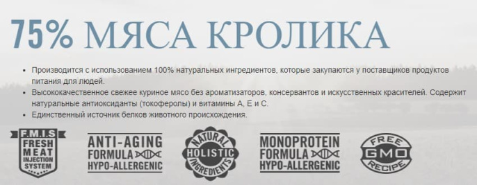 Сухой корм для кошек Optimanova Cat Adult Rabbit Potato (400 гр.)