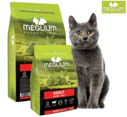 Сухой корм для кошек Meglium Adult Cat (говядина)