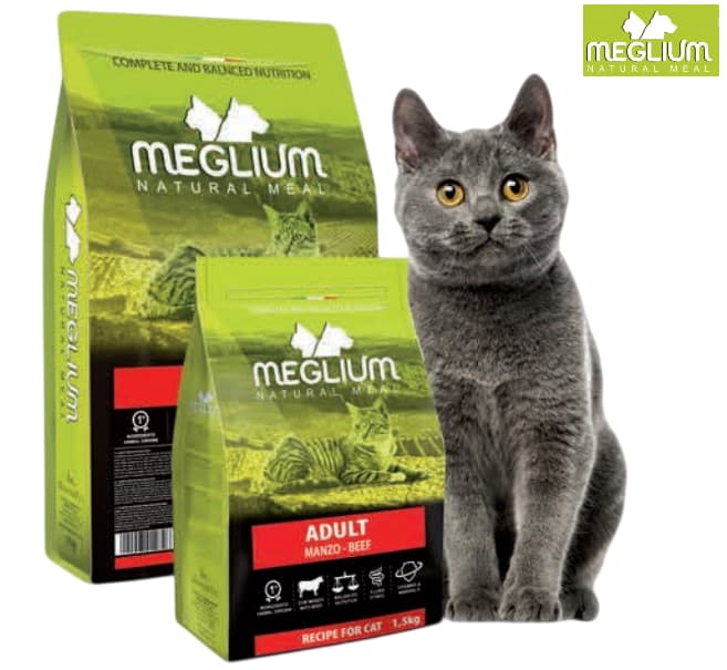 Сухой корм для кошек Meglium Adult Cat (говядина) (1,5 кг)