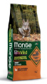 Сухой корм для собак Monge Dog BWild GF Adult All Breeds (утка, картофель) (2,5 кг)
