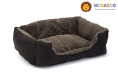 Beeztees Лежанка Baboo (коричнево-черная)