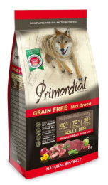 Сухой корм для собак Primordial Dog Adult Mini (дикий кабан, ягненок)