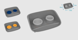 Набор из двух мисок с бортиком "KIRI-KIRI" STELLA