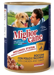 Консервы для собак Miglior Cane Adult Dog (курица, индейка)