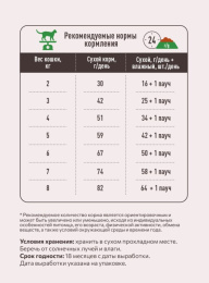 Сухой корм для кошек с чувствительным пищеварением Sirius Adult Cat (индейка, черника)