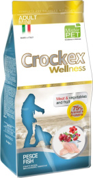 Сухой корм для собак Crockex Wellness Adult Dog Mini (рыба и рис)