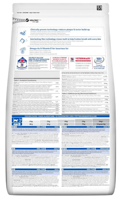 Сухой корм для кошек Hill's Science Plan Oral Care (курица) (1.5 кг)