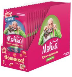 Molina Крем-лакомство для кошек (тунец)
