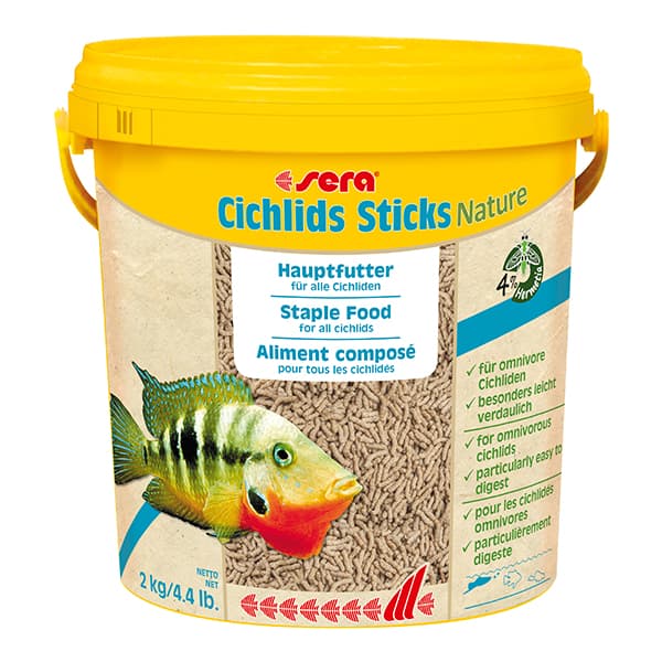 Корм палочки для цихлид SERA Cichlids Sticks (10 л (2 кг))