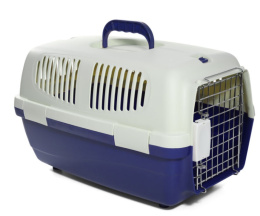 Triol Переноска  для животных с металлической дверцей "Спутник" индиго