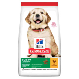 Сухой корм для щенков крупных пород Hill's Science Plan Puppy Large Breed (курица)