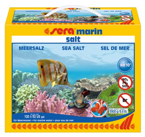 Морская соль для аквариума Sera Marin Salt (1.3 кг)