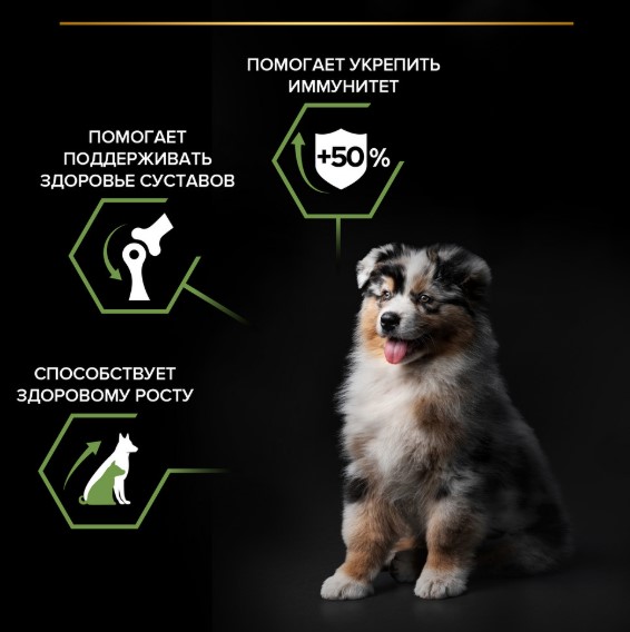 Сухой корм для щенков средних пород Pro Plan HEALTHY START Medium Puppy (курица) (12 кг)