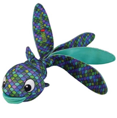 KONG Игрушка для собак Wubba Finz светло-розовый (S)