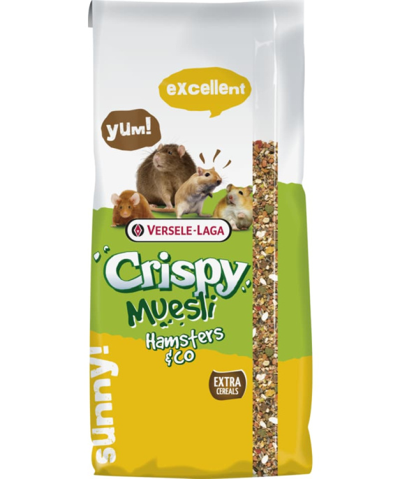 Crispy Muesli Hamsters & Co для хомяков и других грызунов (400 гр.)