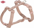 Шлея для собак TRIXIE Premium H-harness (пудровый) (XS-S 30-44 см/10 мм)