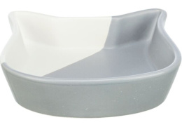 Миска для кошек Trixie (бело-серая)