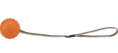 TRIXIE Игрушка для собак Мячик на веревке, ø6 см х 35 см