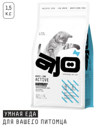 Сухой корм для кошек AJO Basic Line Аctive Adult Cat