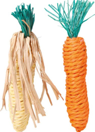 Игрушка для грызунов  "Морковь и кукуруза" (2 шт) 6192