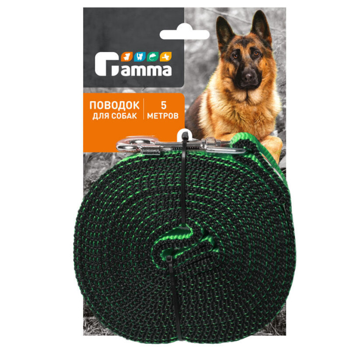 Поводок капроновый Gamma (1.6 см/2 м)