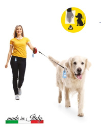 Georplast Держатель мешочков для экскрементов с пакетами