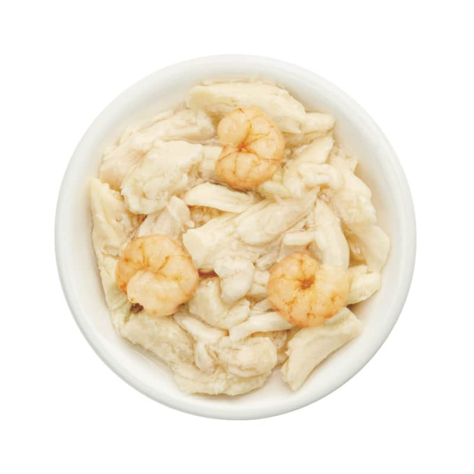 Влажный корм для кошек Деревенские лакомства Домашние обеды "Курица с креветкой желе" 70 гр