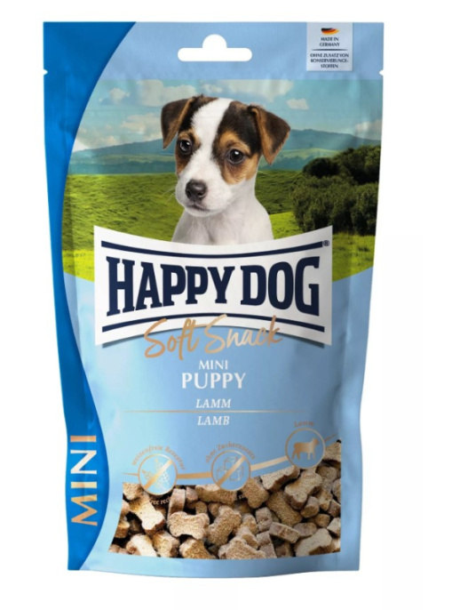 Лакомство для щенков HAPPY DOG Soft Snack Mini Puppy Lamm (100 гр.)