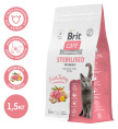 Brit Care улучшения метоболизма стерилизованных кошек Cat Sterilised Metabolic (индейка) (1,5 кг)