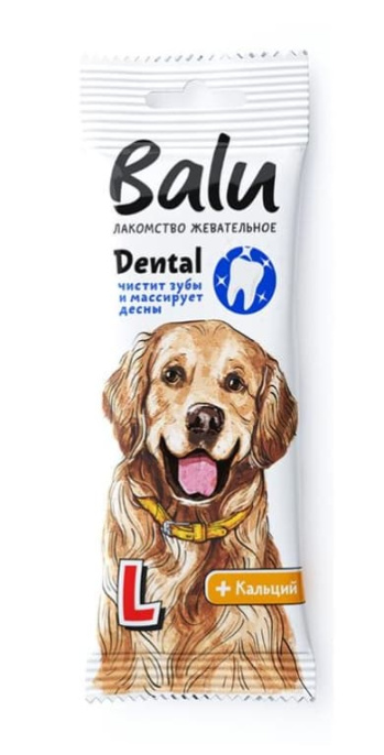 Лакомство жевательное с кальцием Dental BALU