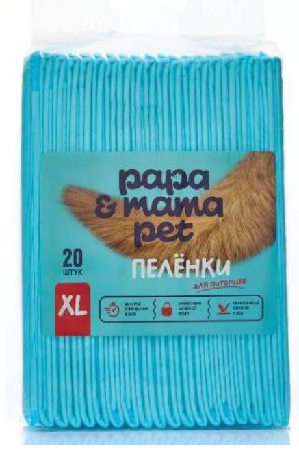 Пеленки для собак Papa&Mama Pet (S)