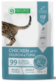 Влажный корм для кошек Nature's Protection Weight Control Adult Cat (курица, лосось, тунец) (100 гр.)