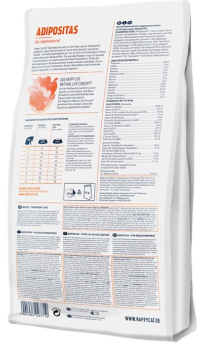 Сухой корм для собак Happy Dog VET Adipositas Adult Dog (12 кг)