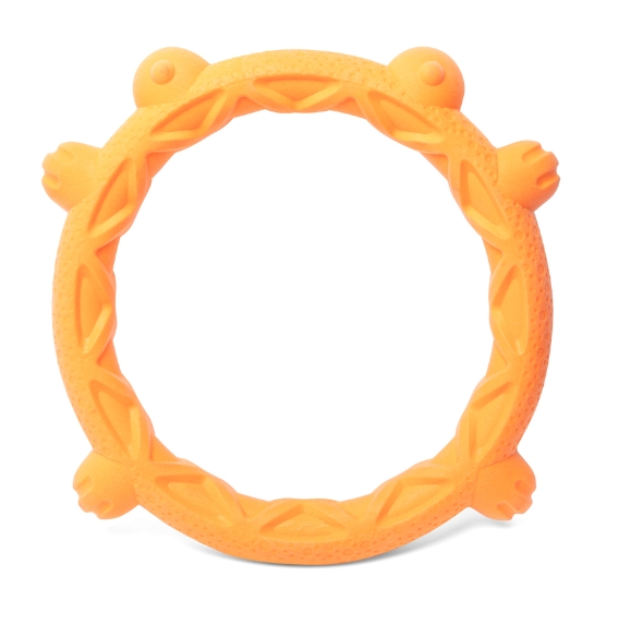 Игрушка для собак из термопластичной резины "Лягушка-кольцо" AROMA Triol