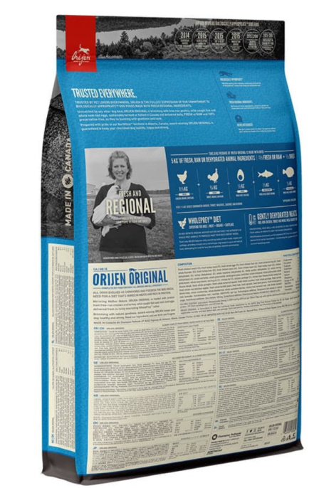 Сухой корм для собак ORIJEN ORIGINAL (11.4 кг)