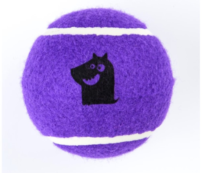 Игрушка для собак Mr.Kranch Теннисный мяч большой 10 см (Желтый)