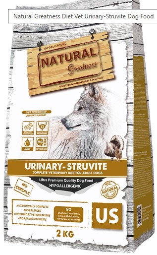Сухой корм для собак Natural Greatness URINARY STRUVITE Vet Diet Adult (курица) (6 кг)
