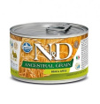 Консервы для собак Farmina N&D Dog Mini Ancestral Grain Boar & Apple (кабан, яблоко) (140 гр.)