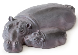 Остров для акватеррариума Exo Terra - семья бегемотов PT3066 (H230667)