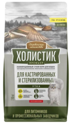 Сухой корм для кошек Деревенские лакомства Холистик Премьер Sterilized Adult Cat (утка)