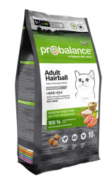 Сухой корм для кошек Probalance Cat Hairball Adult