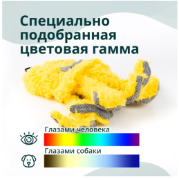 Игрушка для собак Elder Club Медуза (желтая)