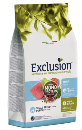 Сухой корм для щенков EXCLUSION Monoprotein Noble Grain Puppy Small (тунец)