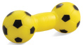 Triol Игрушка для собак из винила "Гантель футбольная", 130мм
