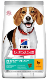 Сухой корм для собак Hill's Science Plan Perfect Weight (курица)