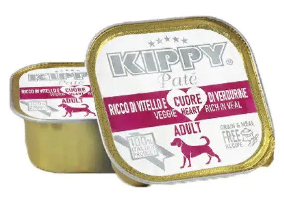Паштет для собак Kippy Adult Dog (телятина, овощи) (150 гр.)